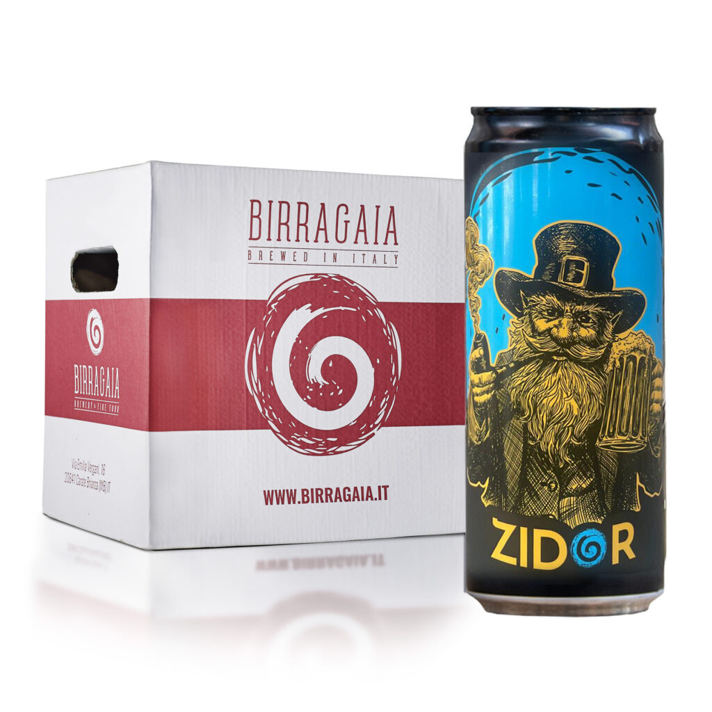 Zidor Pils - Birra Gaia - Confezione da 12 lattine