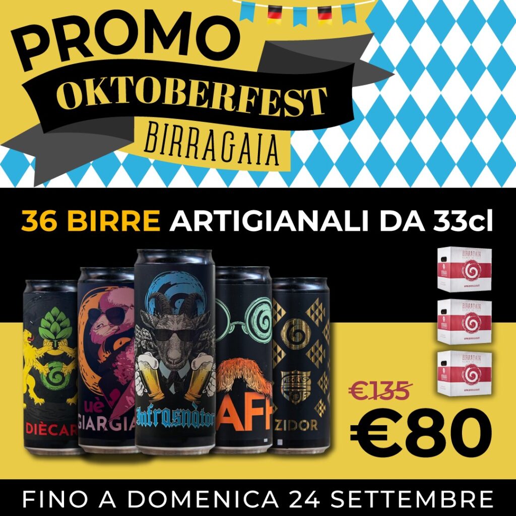 Promo Oktoberfest Birra Gaia