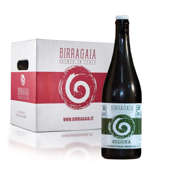 Regiura Birra Gaia - Confezione da 6 bottiglie da 75 cl
