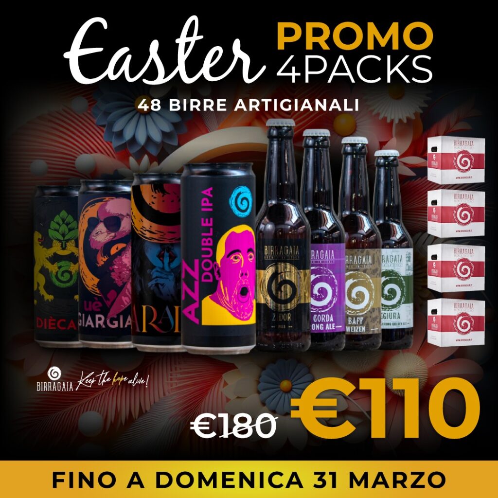 Easter Promo 4 Packs - Birra Gaia