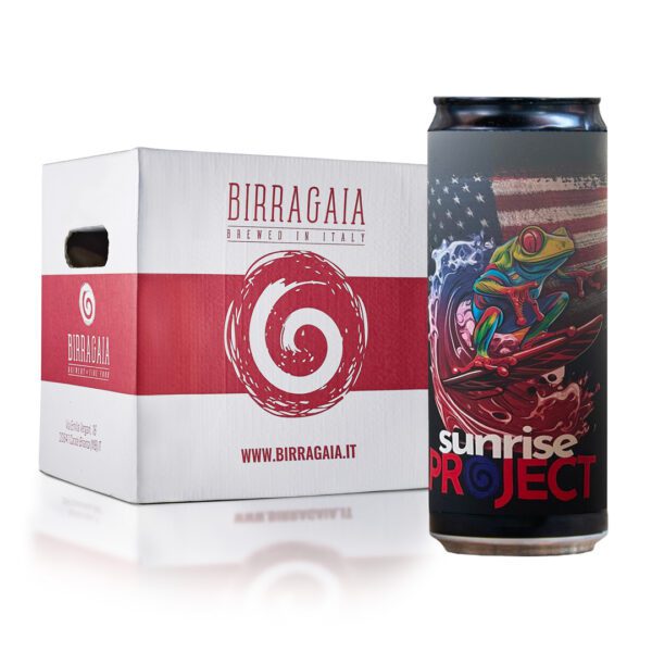 Sunrise Project American Lager – Confezione da 12 lattine