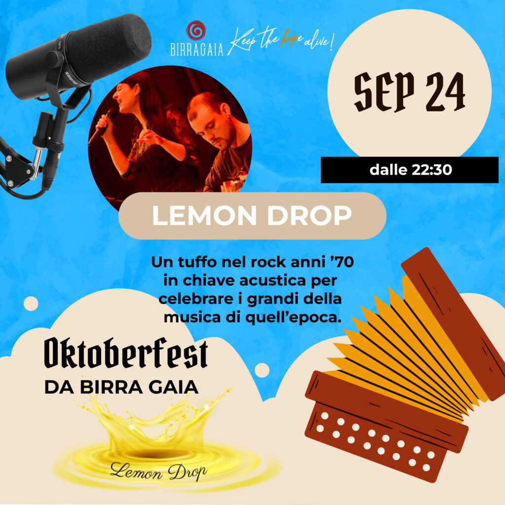 lemon drop oktoberfest birra gaia 2026